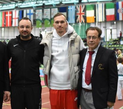 Vanja Babic, Alexander Bachmann, Wolfgang Brückel beim Park Pokal 2019